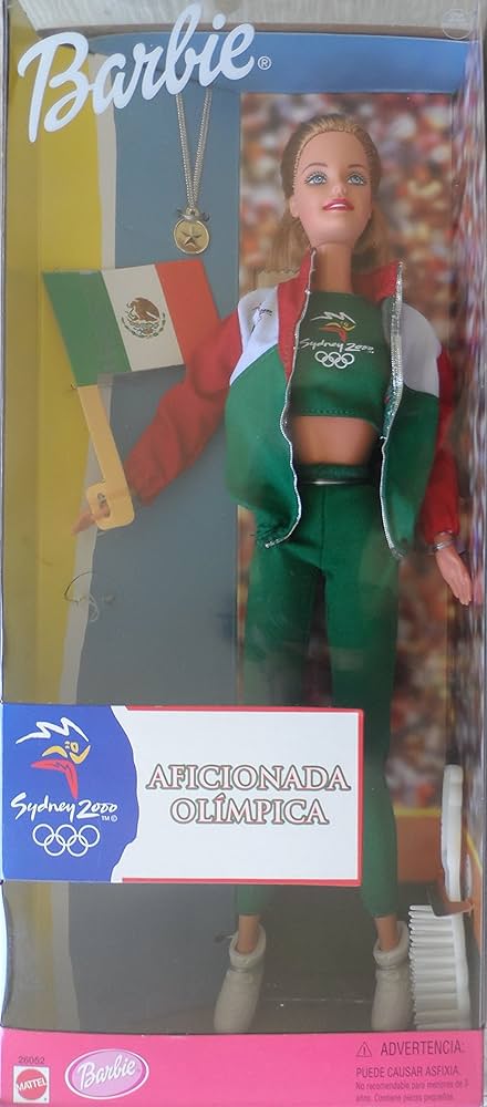 2000年シドニーオリンピックバービー Sydney 2000 Olympics Mexico Barbie Doll 1999 Mattel 26052